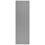 vidaXL Tapis Couloir Gris clair 100 x 300 cm 100 Polypropylène