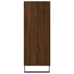 vidaXL Armoire à étagères chêne marron 69 5x32 5x90 cm bois ingénierie