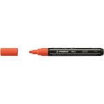 Marqueur pointe moyenne FREE acrylic T300 rouge x 5 STABILO