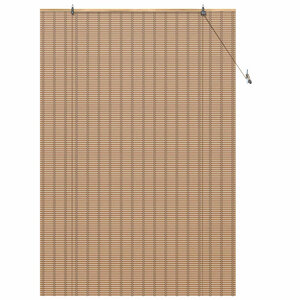 vidaXL Store enrouleur Autre Marron Clair 150 x 220 cm Bambou