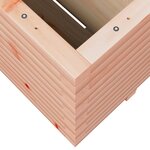 vidaXL Jardinière 100x100x49 5 cm bois massif de douglas