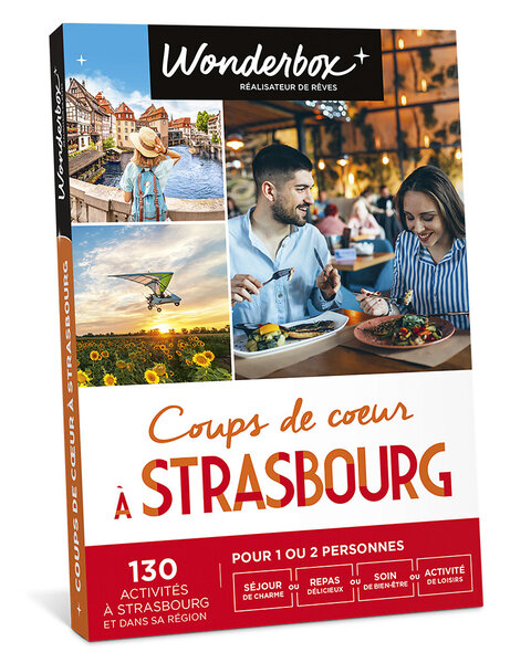 Coffret cadeau - WONDERBOX - Coups de cœur à Strasbourg