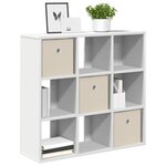 vidaXL Buffet Blanc 73 5 x 24 x 69 5 cm