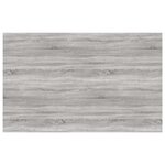 vidaXL Étagères murales 4 Pièces sonoma gris 80x50x1 5 cm bois ingénierie