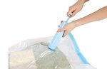 Set de 5 housses de rangement sous vide avec pompe manuelle   Taille M
