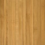 vidaXL Tapis rond naturel 100 cm bambou