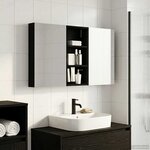 vidaXL Ensemble de Meubles de Salle de Bain 3 Pièces 110 x 10 5 x 60 5 cm