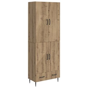 vidaXL Ensemble de Meubles 2 Pièces 66 x 34 5 x 95 cm Bois d'ingénierie