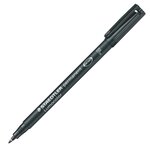 Stylo feutre staedtler lumocolor permanent- pochette de 4 pointes assorties