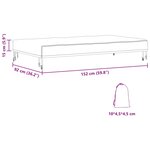 vidaXL Housse pour mobilier d'extérieur 152 x 92 x 15 cm