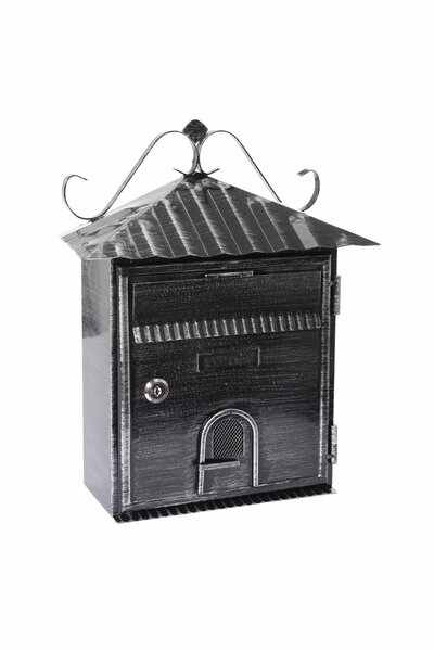 Boîte aux Lettres en Métal  Rustica D-2204  Style Vintage  Décoratif  Noir