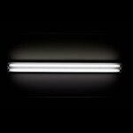 Tube néon led 60cm t8 10w - blanc froid 6000k - 8000k - silamp