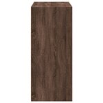 vidaXL Buffet chêne marron 70x41x93 cm bois d'ingénierie