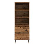 vidaXL Haut Armoire Bois Ancien 40 x 36 x 110 cm Bois d'ingénierie