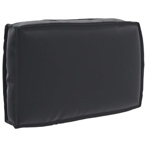 vidaXL Coussin Noir 60 x 40 x 12 cm Tissu Oxford