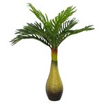 vidaXL Palmier artificiel 9 feuilles 70 cm vert