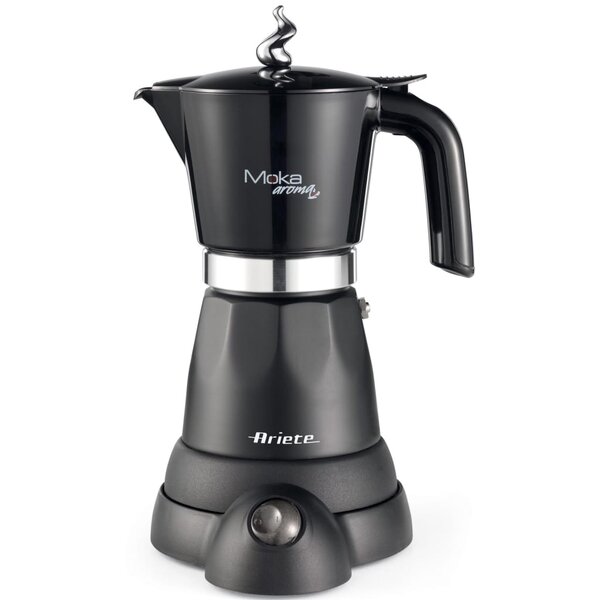 Ariete machine à expresso grande moka aroma 480 w noir