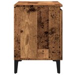 vidaXL Meuble TV vieux bois 102x35x50 cm bois d'ingénierie