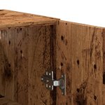 vidaXL Armoire murale vieux bois 69 5x34x90 cm bois d'ingénierie