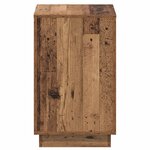 vidaXL Table d'appoint Bois ancien 60 x 40 x 65 cm Bois d'ingénierie