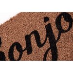 Paillasson en fibres de coco bonjour