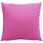 vidaXL Coussins Throw 4 Pièces Rose 40 x 40 cm tissu