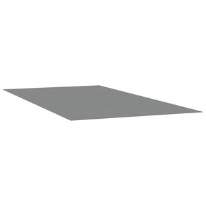 vidaXL Bâche de piscine gris clair 500x250 cm géotextile polyester
