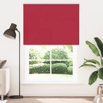 vidaXL Store enrouleur occultant rouge largeur du tissu 146 6 cm