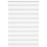 vidaXL Store zèbre blanc 95x150 cm largeur du tissu 90 9 cm polyester