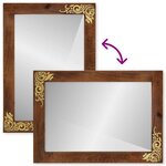 vidaXL Miroir de salle de bain Gris et Argent 50 x 70 x 3 cm