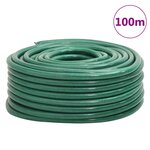 vidaXL Tuyau d'arrosage vert 1" 100 m PVC