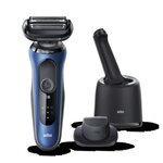 Braun series 6 60-b7200cc tondeuse barbe - autonomie 50min - technologie sensoflex