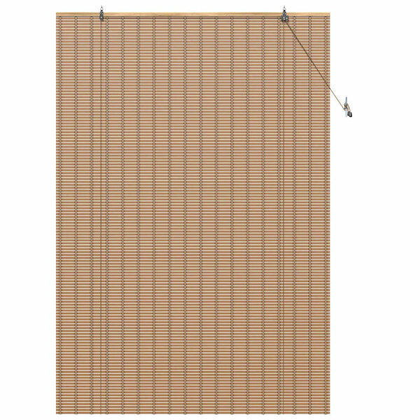 vidaXL Store enrouleur Autre Marron Clair 140 x 220 cm Bambou