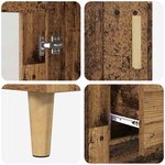 vidaXL Buffet Bois Ancien 69 5 x 34 x 90 cm Bois d'ingénierie