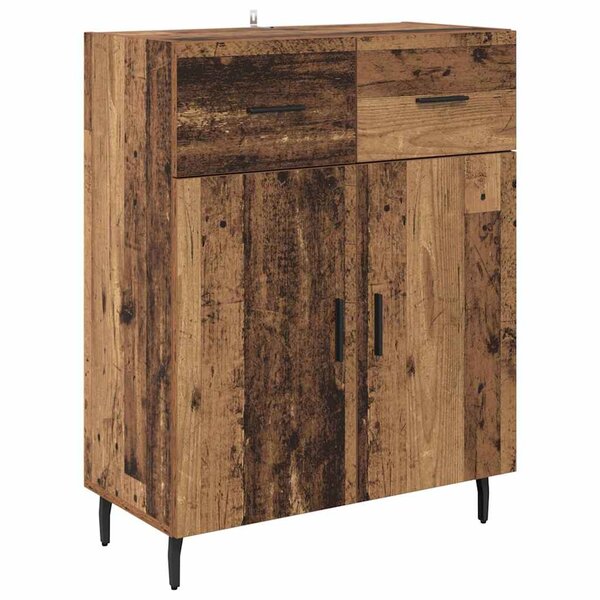 vidaXL Buffet Bois Ancien 69 5 x 34 x 90 cm Bois d'ingénierie