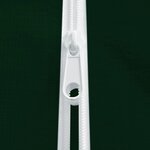 vidaXL Tente de réception et parois latérales 4x4 m Vert 90 g/m²