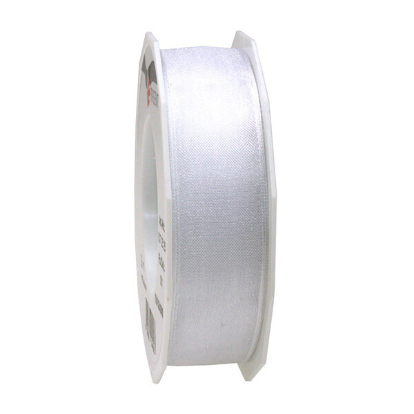 Organza four seasons 25-m-rouleau 25 mm blanc laitonné