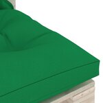 Vidaxl salon de jardin palette 8 pièces avec coussins bois de pin