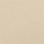 vidaXL Canapé 3 places avec oreillers décoratifs crème 210 cm tissu