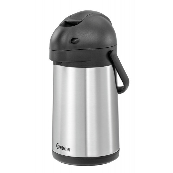 Cafetière thermos professionnelle à pompe en inox 1.9 l - bartscher -  - acier inoxydable1 9 150x200x335mm