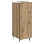 vidaXL Buffet Chêne artisanal 34 5 x 33 x 92 cm Bois d'ingénierie