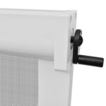 Moustiquaire enroulable blanche pour fenêtre 80 x 170 cm