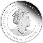 Pièce de monnaie en Argent 50 Cents g 15.57 (1/2 oz) Millésime 2023 NEWBORN 1/2