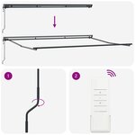 vidaXL Cadre d'auvent Multicolore 450 × 300 cm