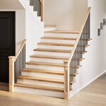 vidaXL Marches d'escalier 12 Pièces non traité bois de chêne massif