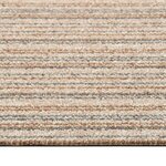 vidaXL Dalles de tapis de sol 20 Pièces 5 m² 50x50 cm Beige rayé