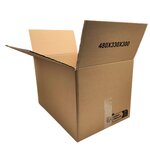 Lot de 240 caisses cartons américaine 480 x 330 x 300 mm