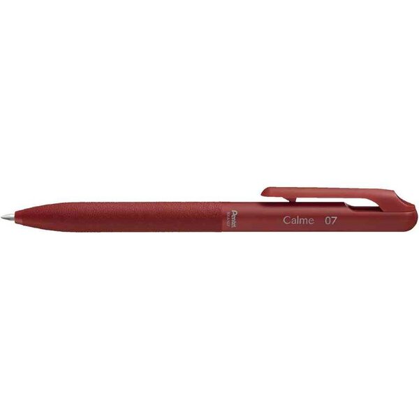 Stylo à bille rétractable Calme  0 35 mm  rouge PENTEL