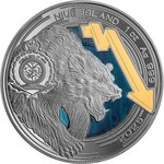 Pièce de monnaie en Argent 2 Dollars g 31.1 (1 oz) Millésime 2025 BULL AND BEAR MARKETS