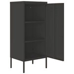 vidaXL Armoire de rangement Anthracite 42 5x35x101 5 cm Acier